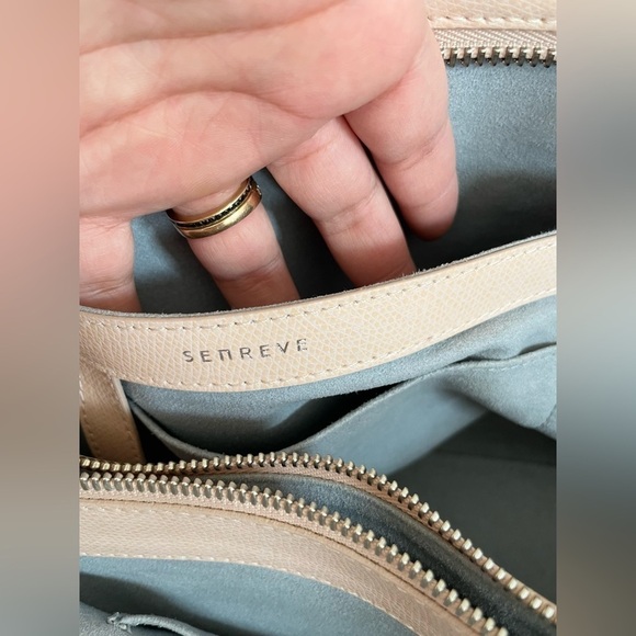 Senreve Nude/ Blush Pink Leather Voya tote bag - Picture 8 of 15